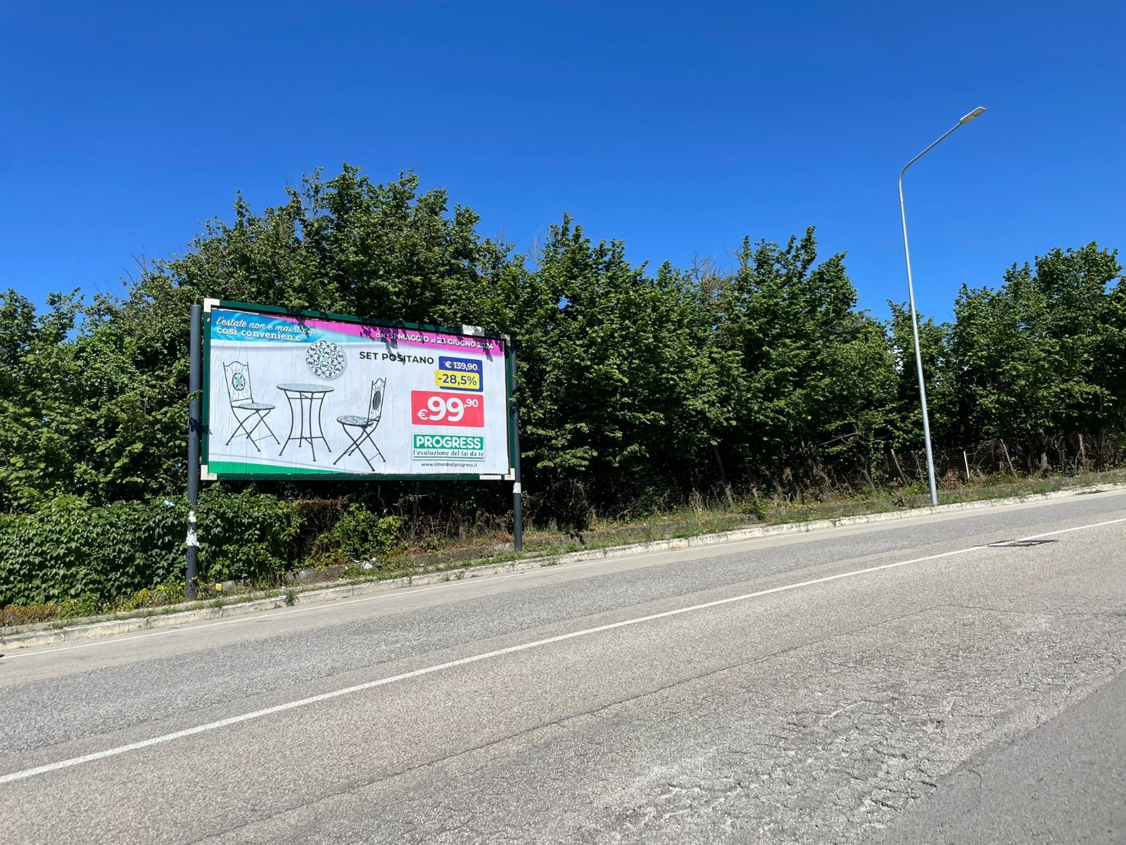 Cimasa 122 – Rione parco (incrocio Via Ferrante)
