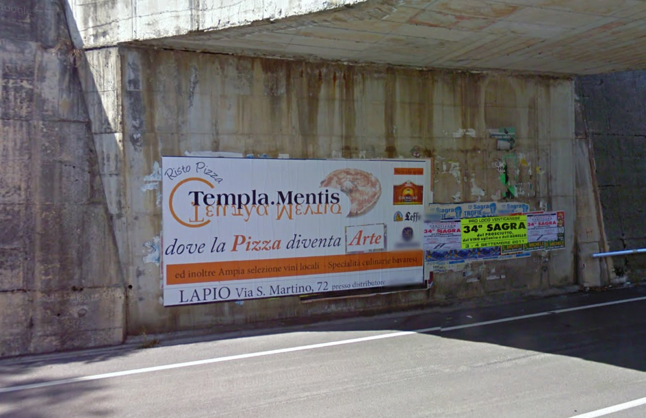 Cimasa OF21 – Ofantina (Castelvetere ingresso Comune)