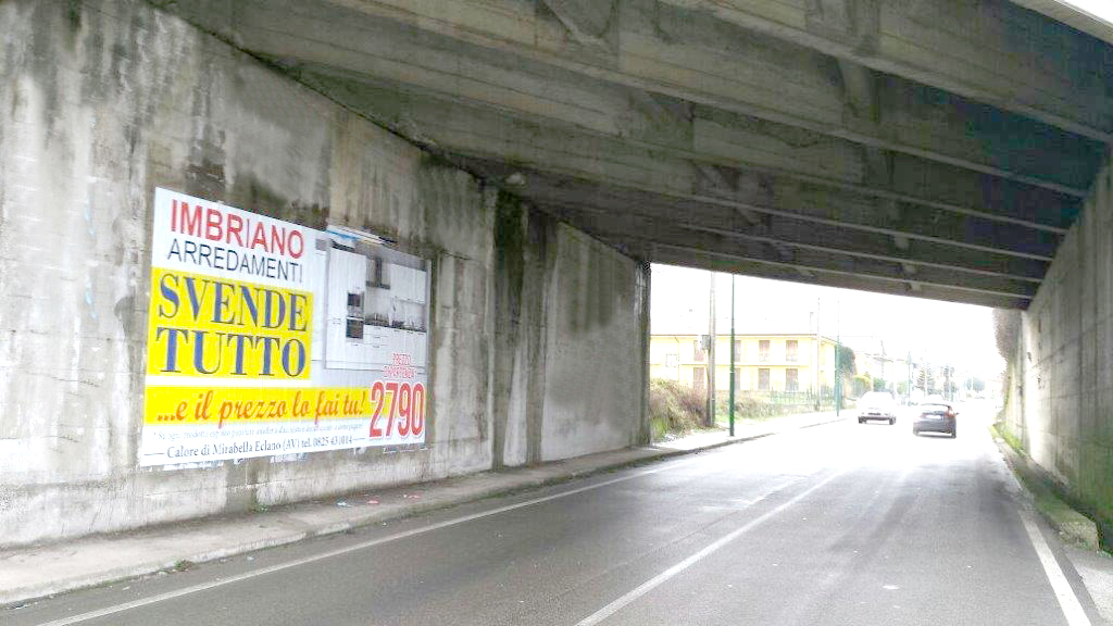 Cimasa SM – San Michele di Serino (SP222 sottopasso E841)